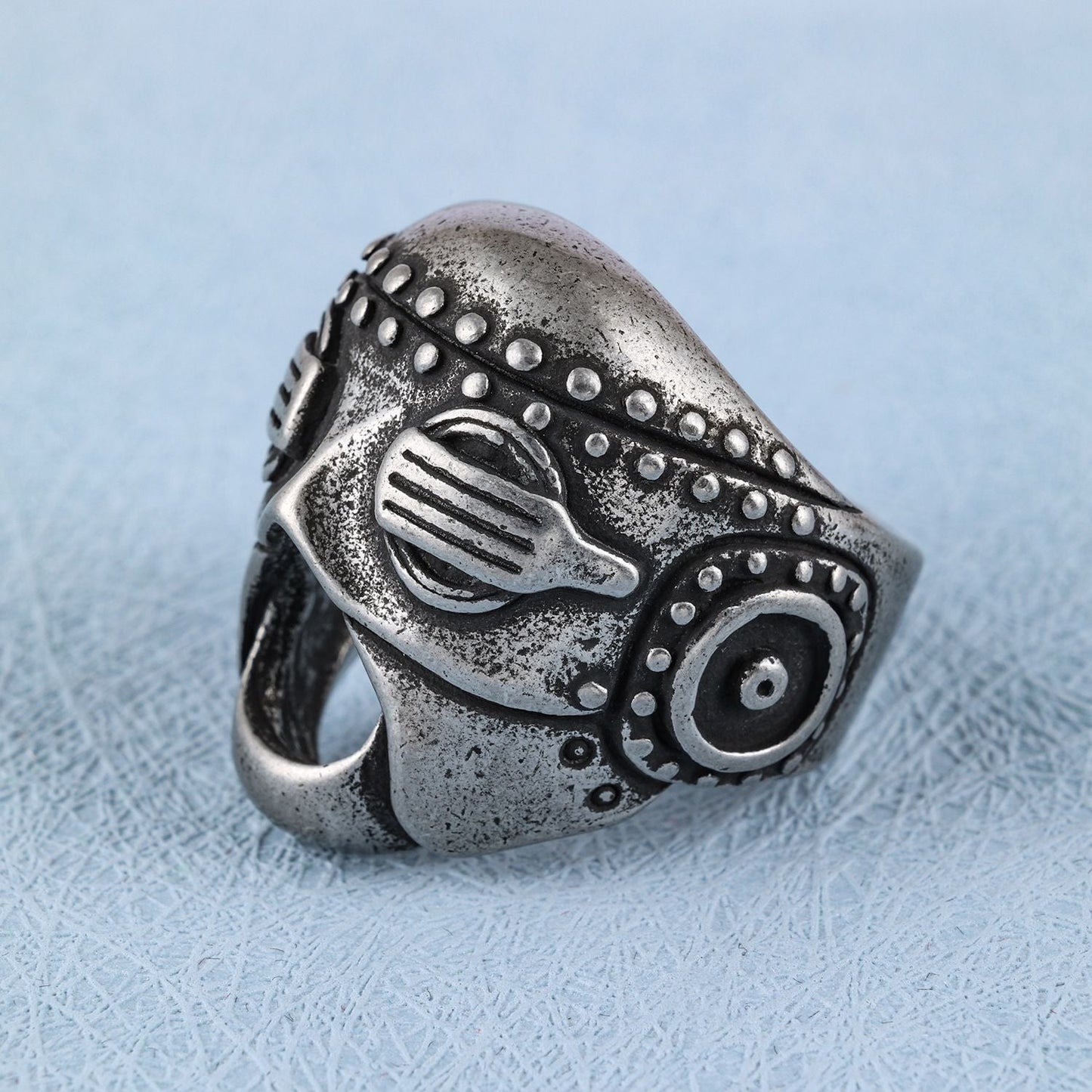 Vintage Accessories Skull Mask Ring