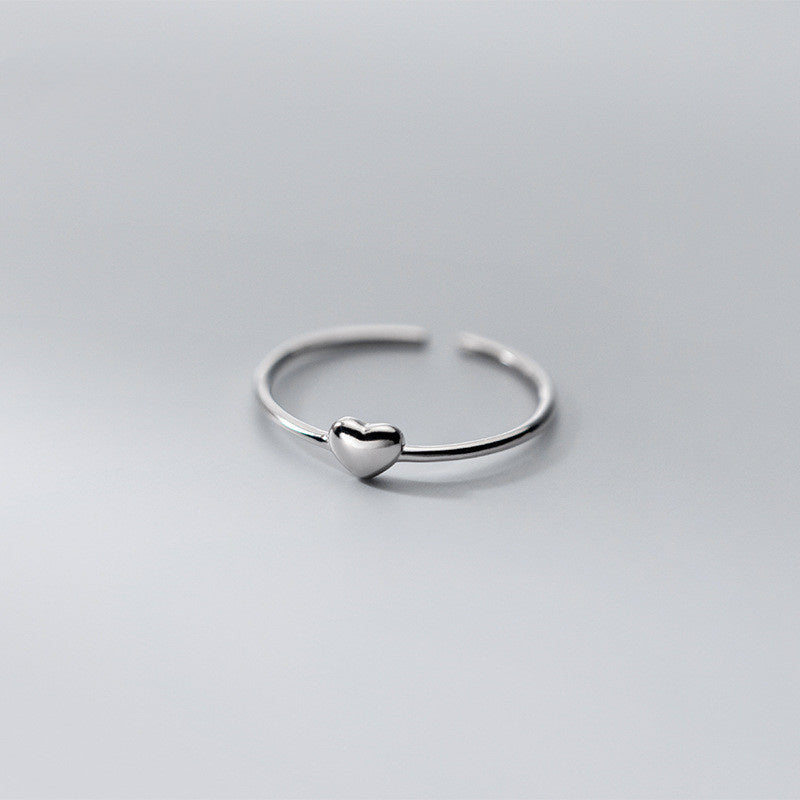Fashion Girl Heart Fashion Index Finger Ring
