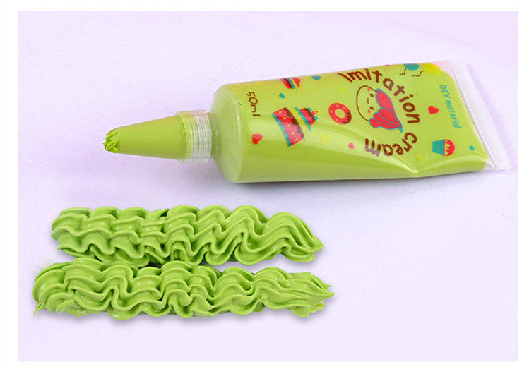 Phone Case Cream Clay 50g Handicraft DIY Material Antifreeze Simulation Cream Glue