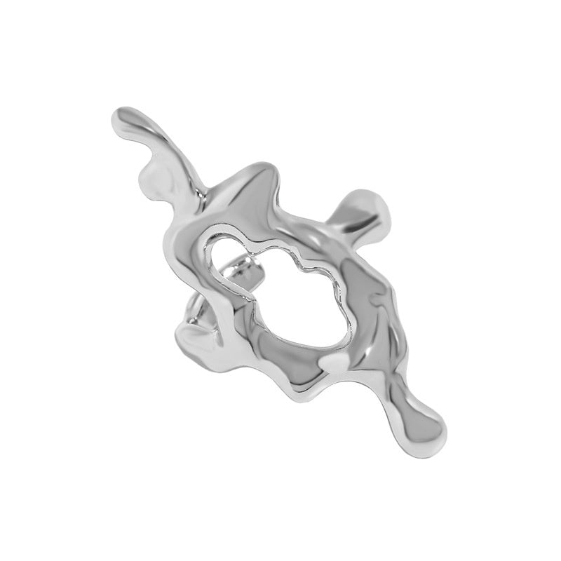 Entry Lux High-grade New Exaggerated And Personalized Hollow Design Ring