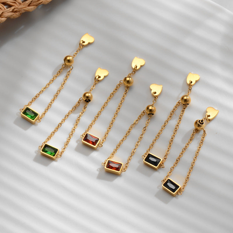 Women's Fashion Simple Pull Adjustment Chain Ring