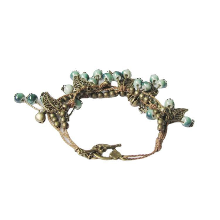 Artistic Multi-layer Ceramic Bracelet Female Personality Student