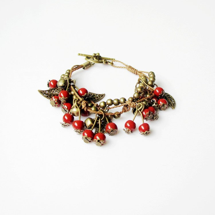 Artistic Multi-layer Ceramic Bracelet Female Personality Student