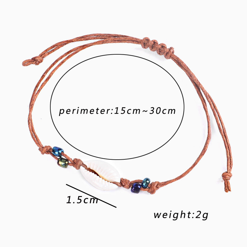 Bohemian Hand-woven Wax Line Bracelet