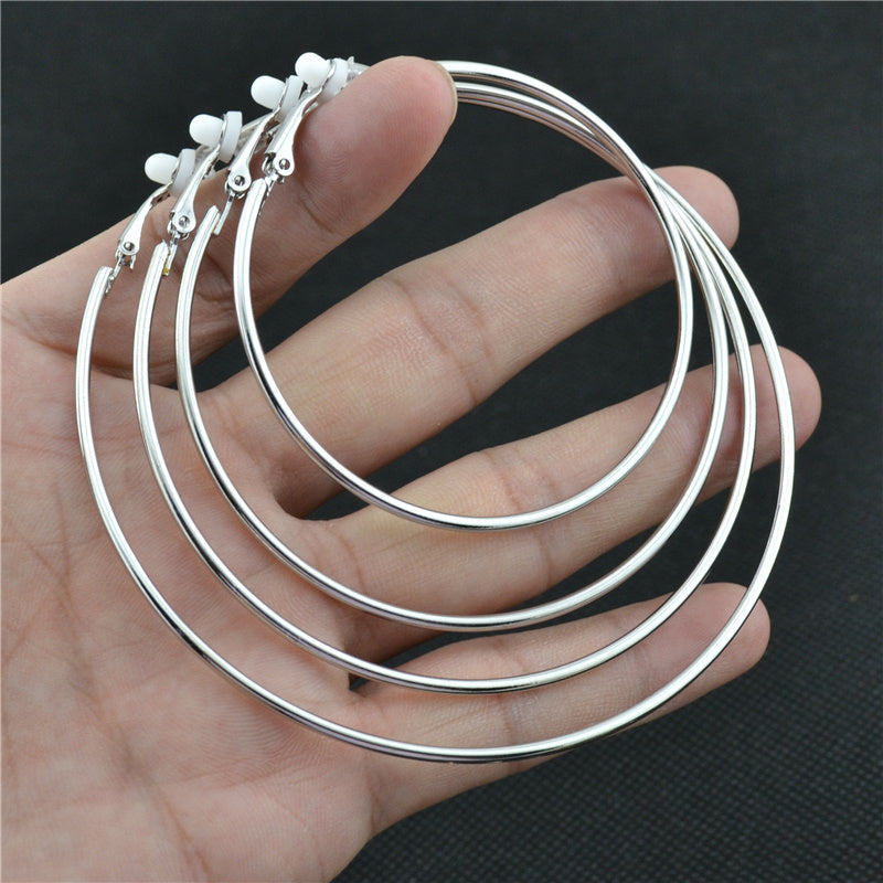 Fashion Big Circle Women's Exaggerated Earrings