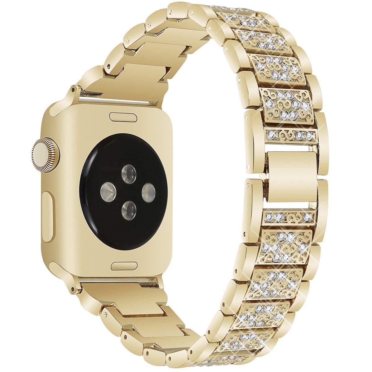Zinc Alloy Full Diamond Watch Strap