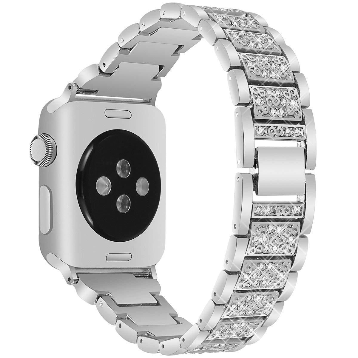 Zinc Alloy Full Diamond Watch Strap