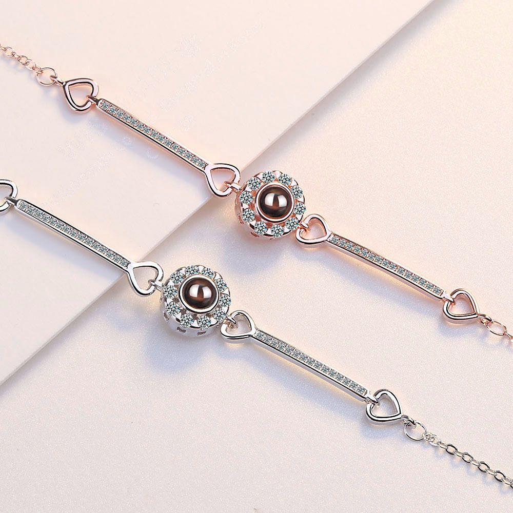 Women's Fashion Projection Love Confession Memory Bracelet