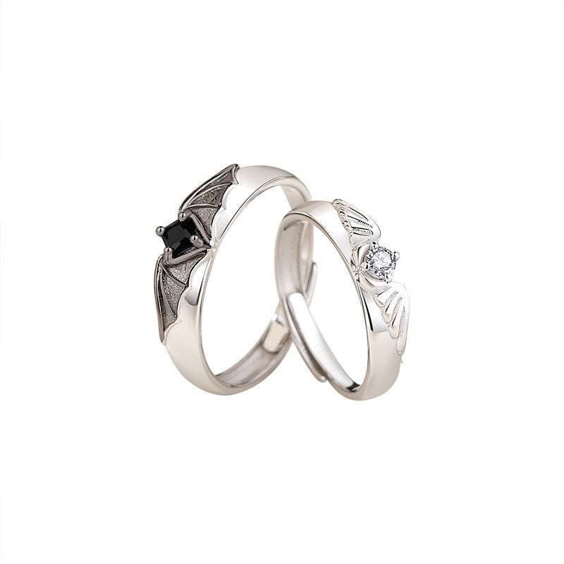 Angels & Demons Couple Ring For Men And Women