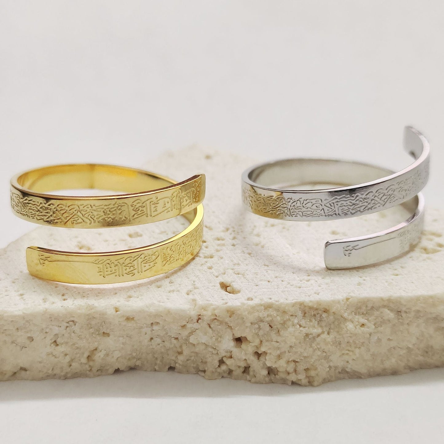 European And American Ayatur Kurxi Strip Ring Stainless Steel