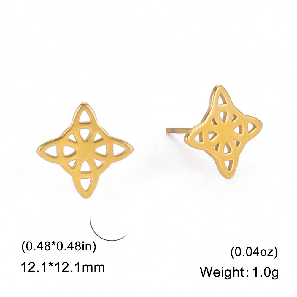 Women's Fashion Personality And Creativity New Stainless Steel Studs