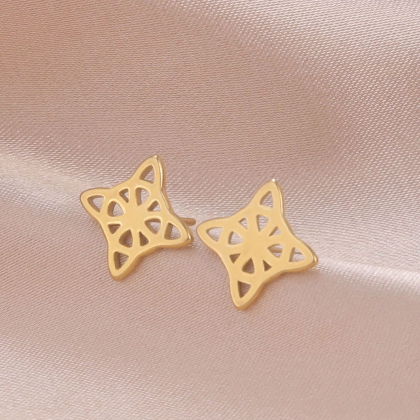 Women's Fashion Personality And Creativity New Stainless Steel Studs