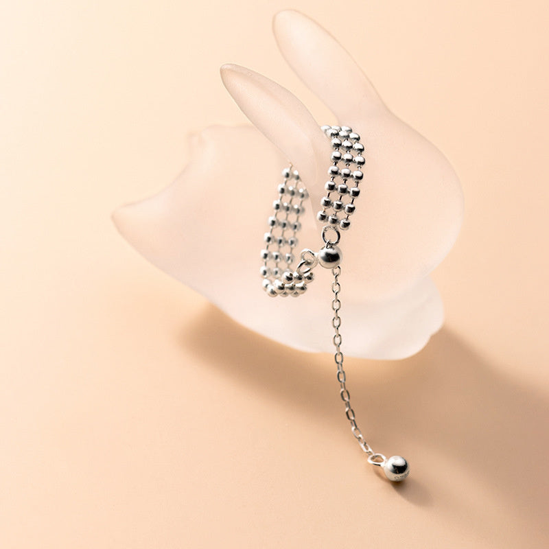 Women's Adjustable Three-layer Light Beads Ring