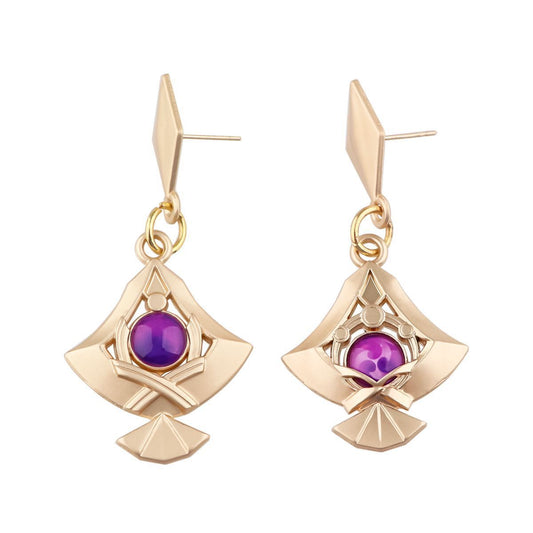 Cartoon Alloy Earrings Unisex Geometric Type