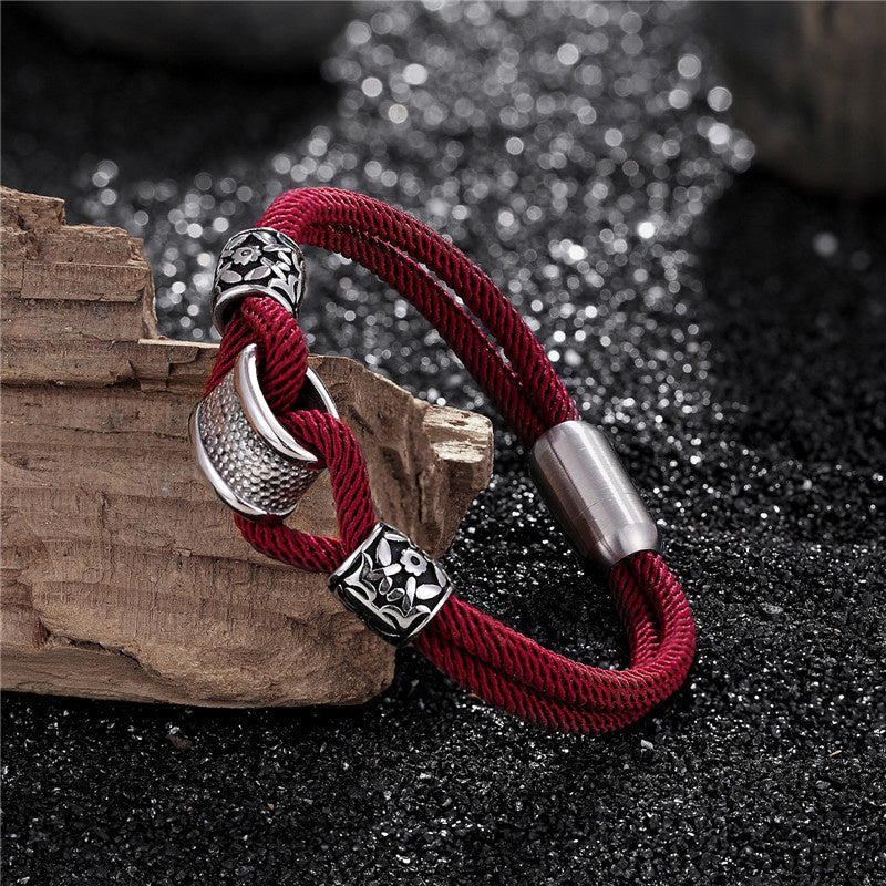 Men's And Women's Fashion Stainless Steel Bracelet