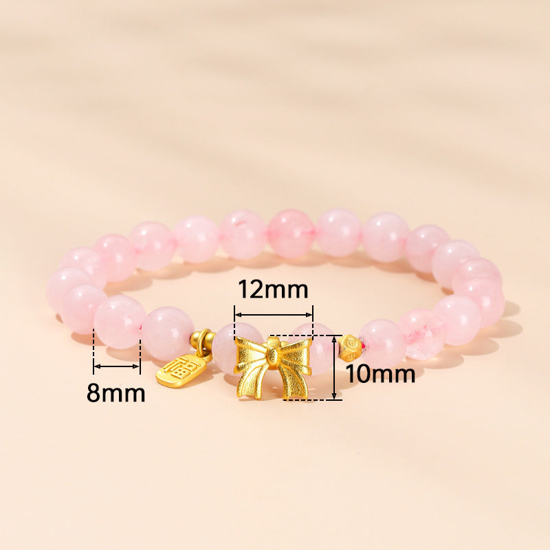 Women's Fashion Simple Crystal Agate Bracelet