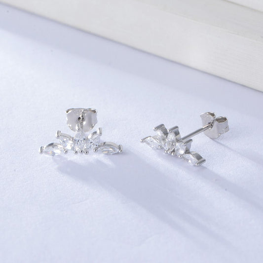 Geometric Marquise Zircon All-match Earrings