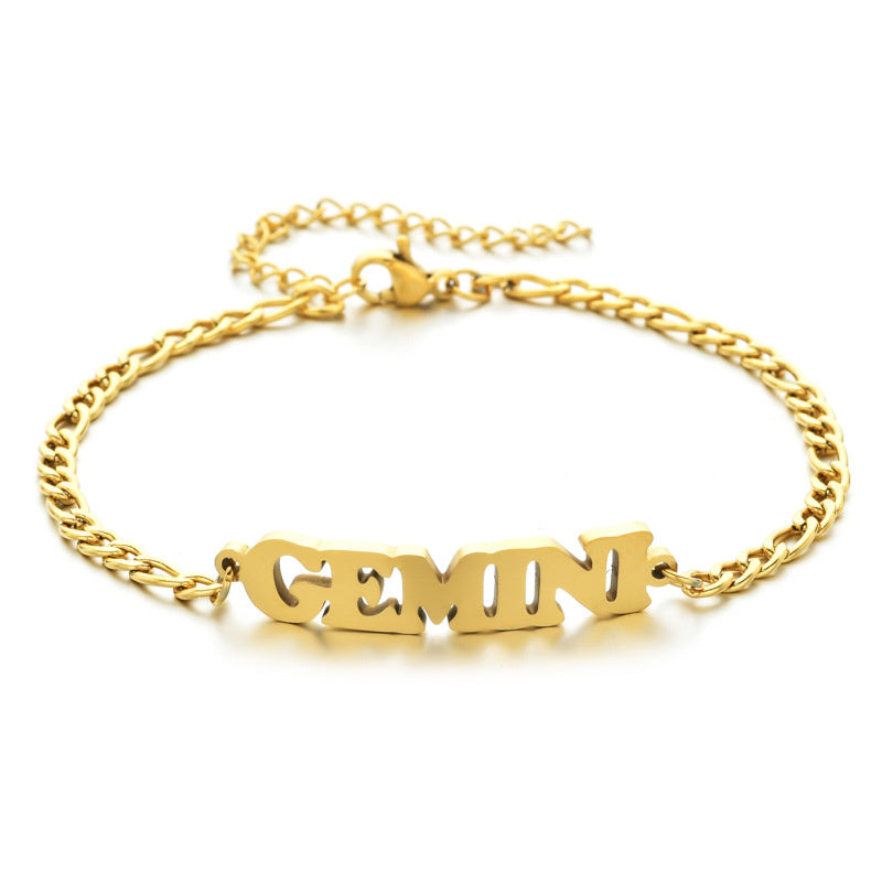 Fashion Stainless Steel Pendant Bracelet