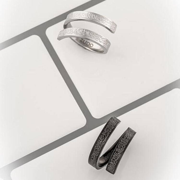European And American Ayatur Kurxi Strip Ring Stainless Steel