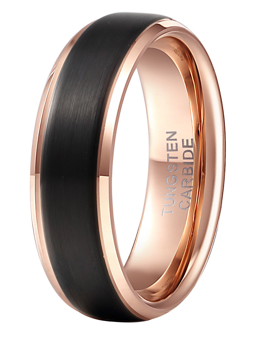 European And American Popular Tungsten Steel Ring