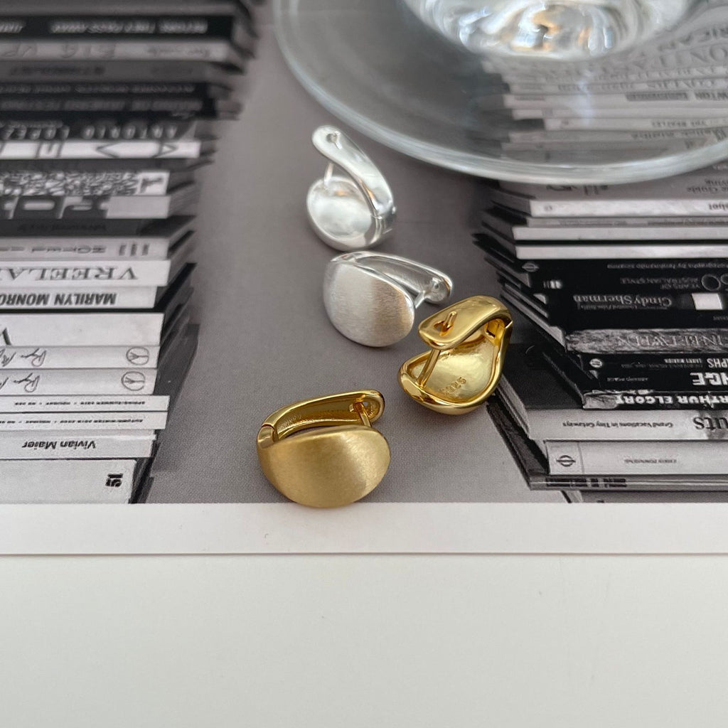 Women's Simple Fashion Sterling Silver Earrings