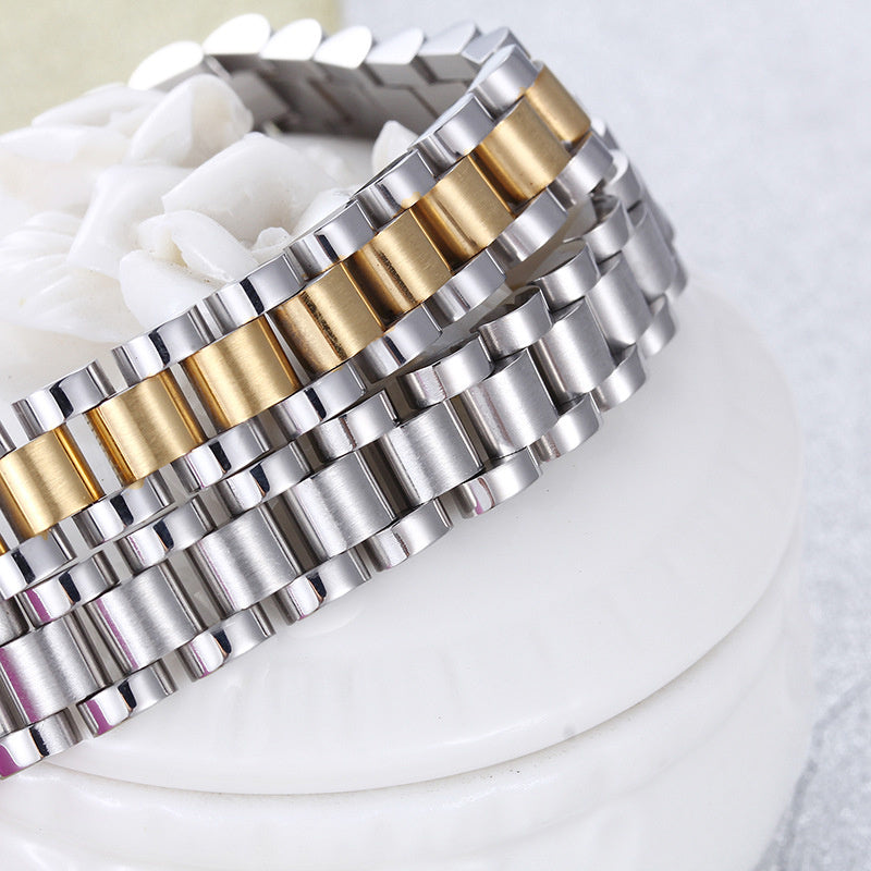 Men's Fashion Titanium Steel Strap Personality Bracelet